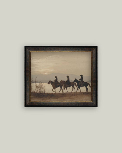 Sunset Ride: 12x10