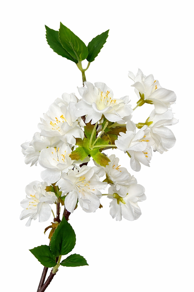 19 or 37”-Designer's Pick-Artificial Cherry Blossom Branch : Light Pink / Long-37"