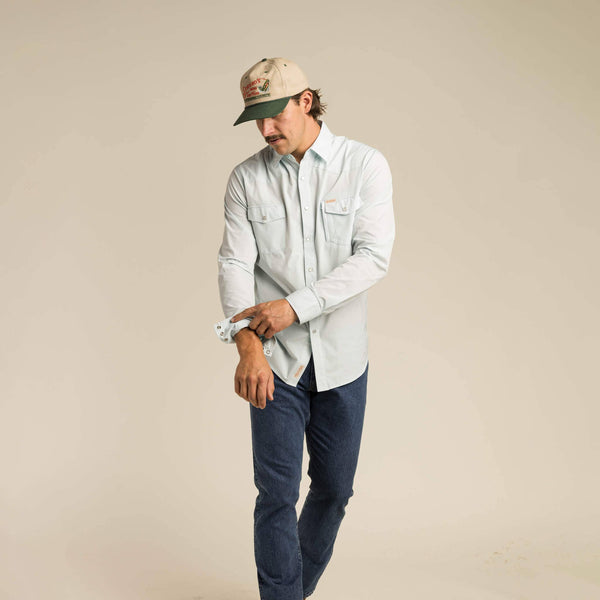 Confluence Tech Shirt: Desert Sage / Large