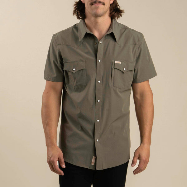 Confluence Tech Shirt Short Sleeve: Desert Sage / XX-Large
