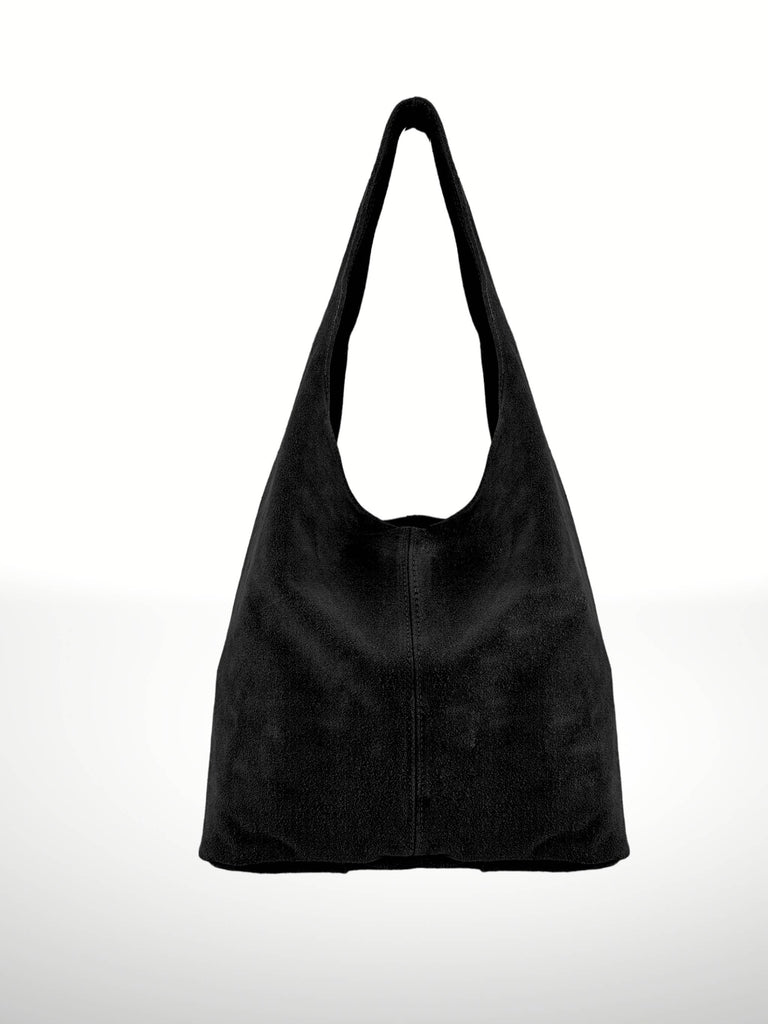 Suede Leather Bag: Leather
