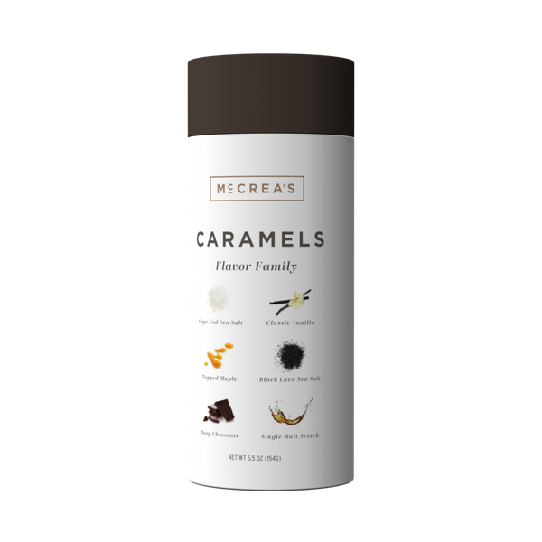 Caramels Tall Tube - Flavor Family (6 per case)
