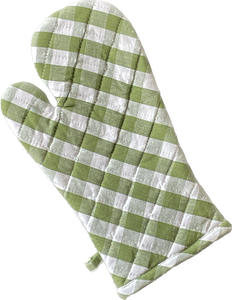 Oven Mitten - Buffalo Green Check