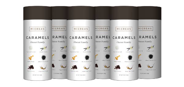 Caramels Tall Tube - Flavor Family (6 per case)