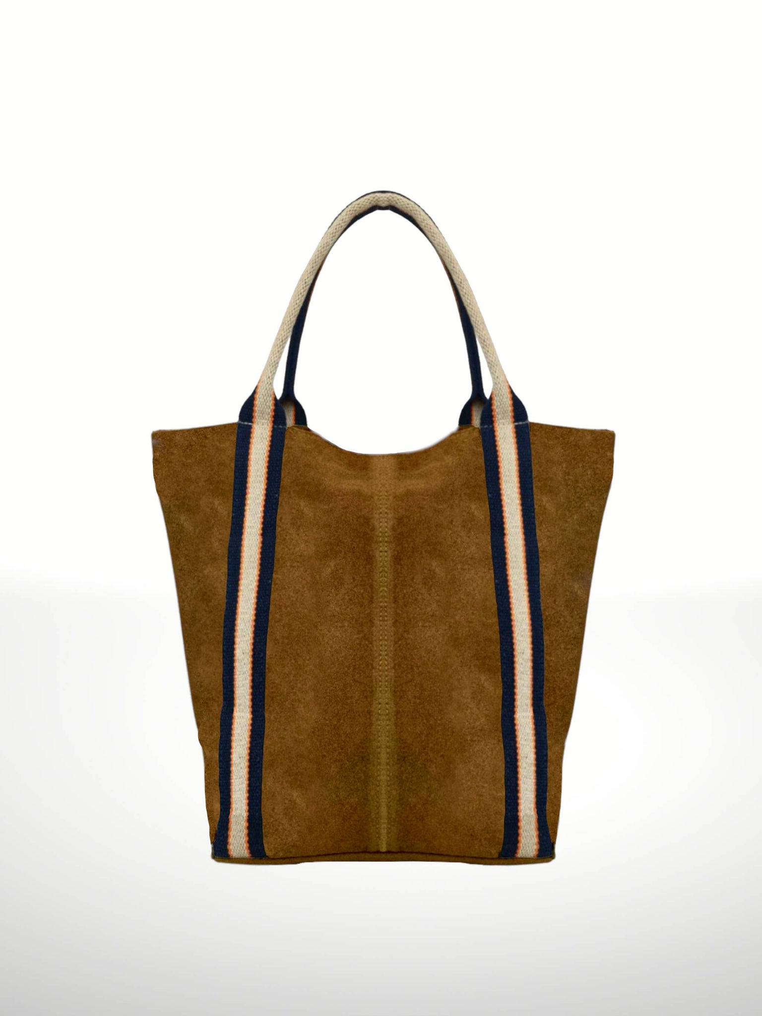 Melody Suede Leather Tote Bag 221890: Leather