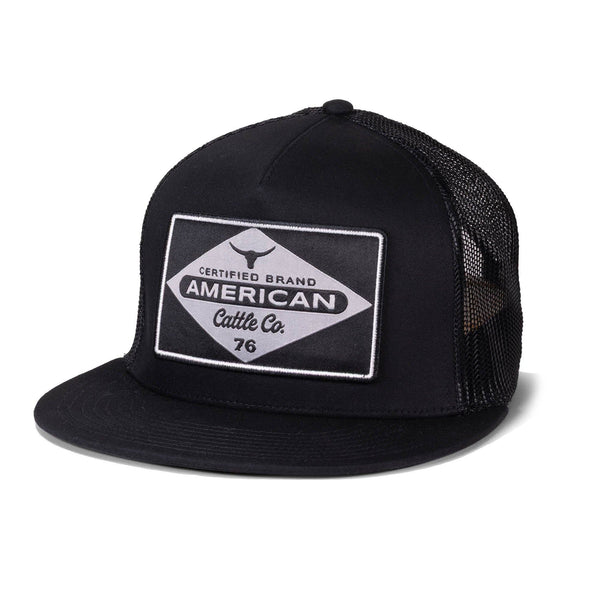 Billboard Hat-Flat: Charcoal