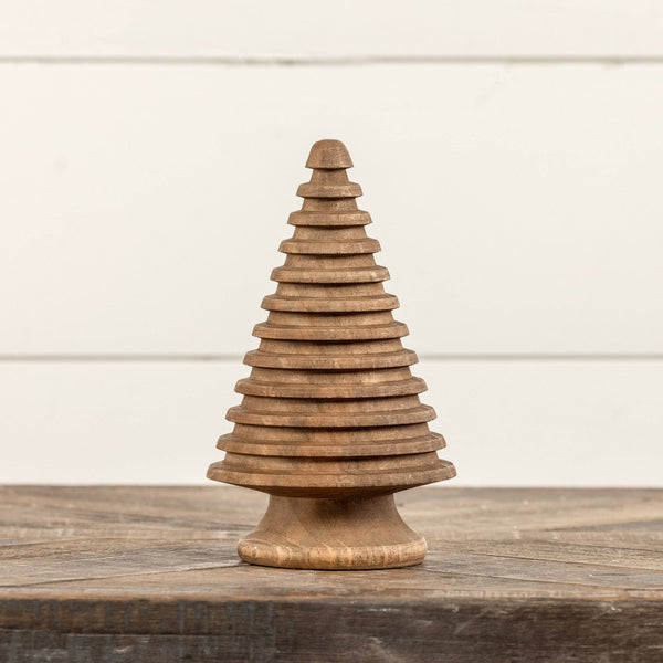 Grooved Wood Tree
