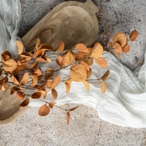 Eucalyptus Spray - 35" Rust