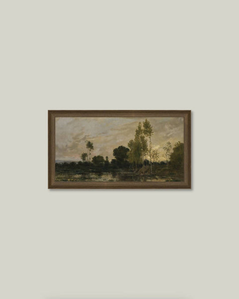Alders Framed Antique Art: 7x5