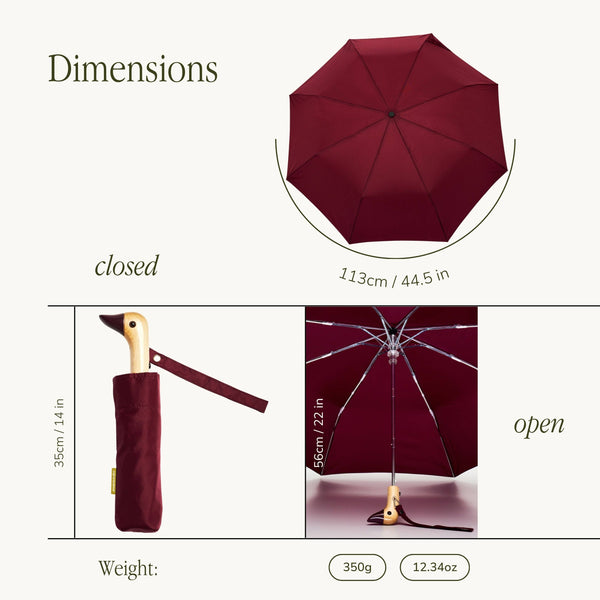 Multipack Papaya/Cherry/Mocha Mousse Duckhead Umbrella