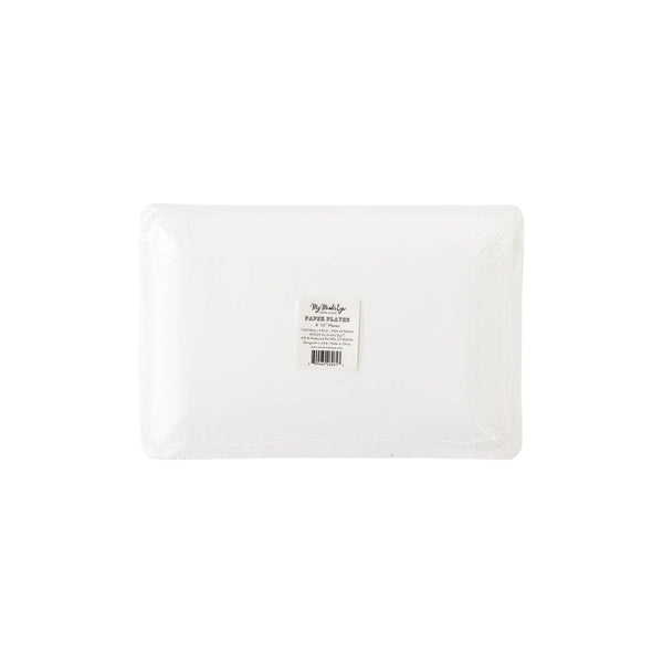 FTB940 -  Football Field Shaped Paper Plate