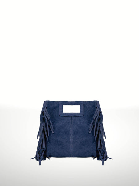 Venas ²¹ suede leather handbag: Leather