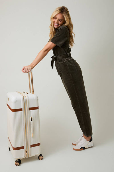 Jumpsuit: Olive