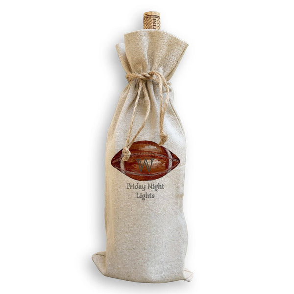 Friday Night Lights Football with Location: Wine Bag / -