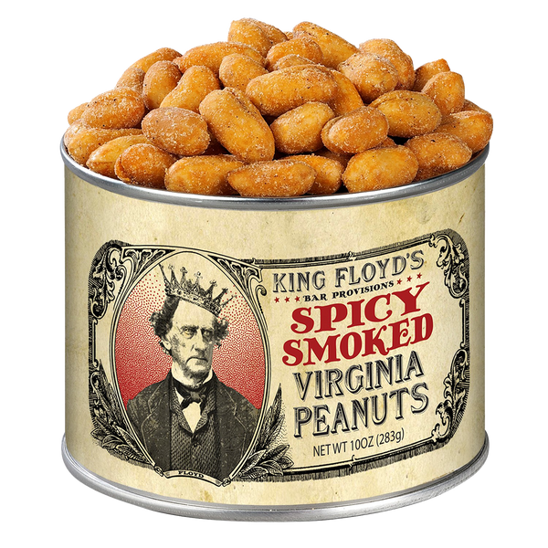 KING FLOYD'S Spicy Smoked Virginia Peanuts