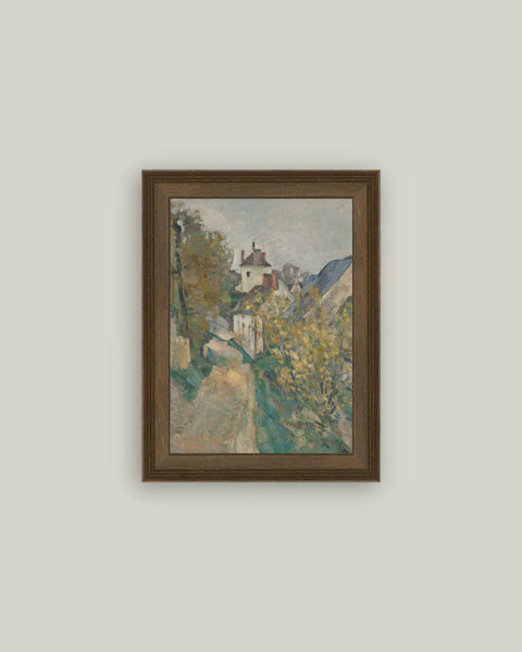The House of Dr Gachet Framed Antique Art: 5x7