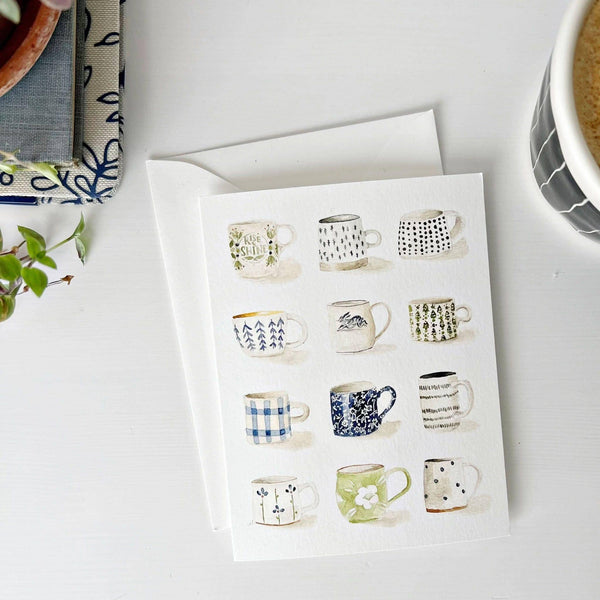 Mugs notecard: Set of 8