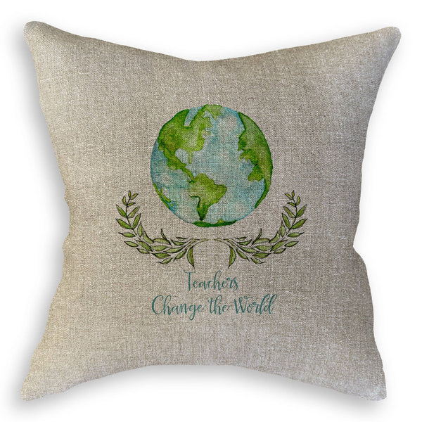 Teachers Change the World Tea Towel