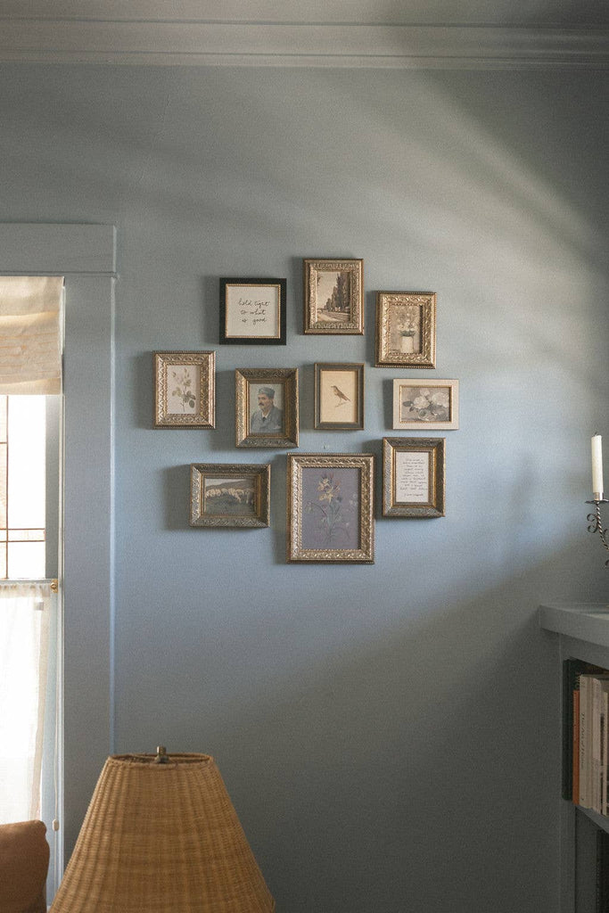 Bird Framed Antique Art: 4x6