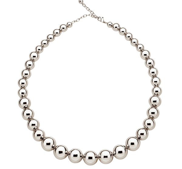 Elysium- Bead Choker Necklace- Steel 14K-Waterproof -: Gold