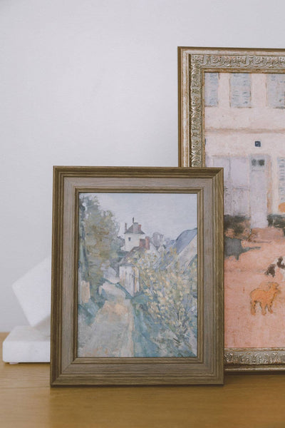 The House of Dr Gachet Framed Antique Art: 12x16