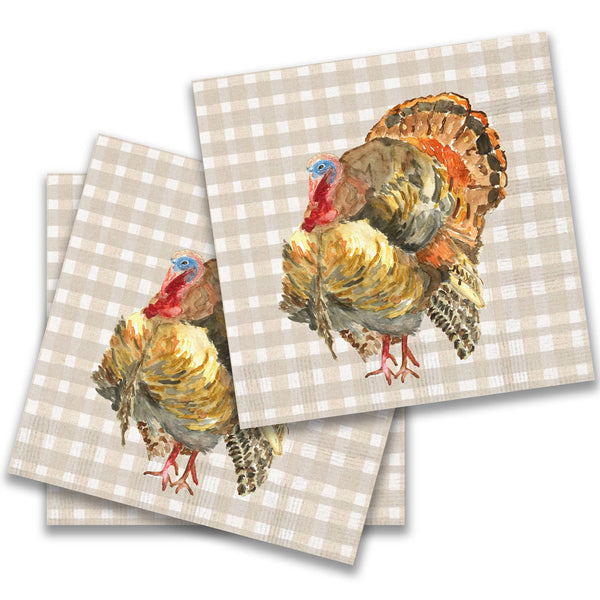 Traditional Turkey Cocktail Napkin