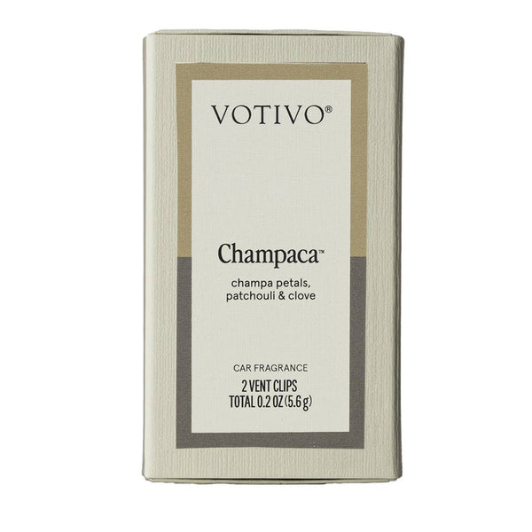 Champaca Car Fragrance | Fall Scent