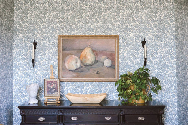 Pears and Apples Framed Antique Art: 9x7