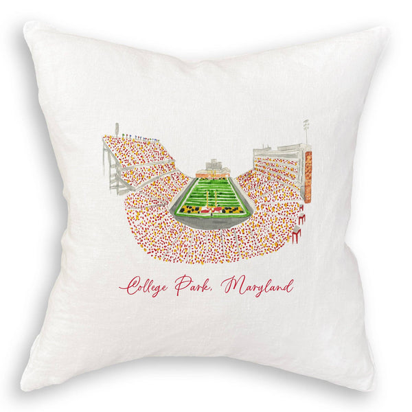 University of Maryland Football Stadium Dishtowel / Keep Words / -