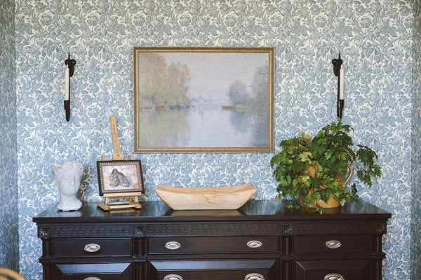 Autumn on the Seine Framed Antique Art: 10x8