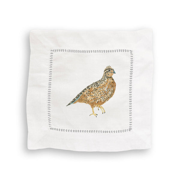 Brown Quail: Dishtowel