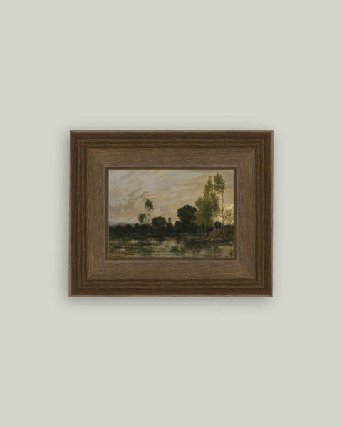 Alders Framed Antique Art: 7x5