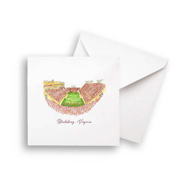 Virginia Tech Football Stadium Dishtowel
