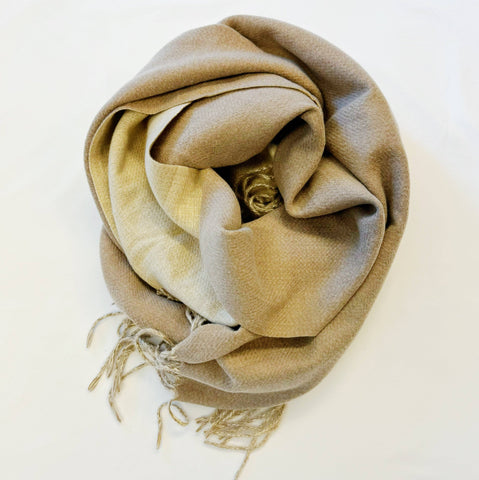 Double Sided Reversible Scarf: Gray