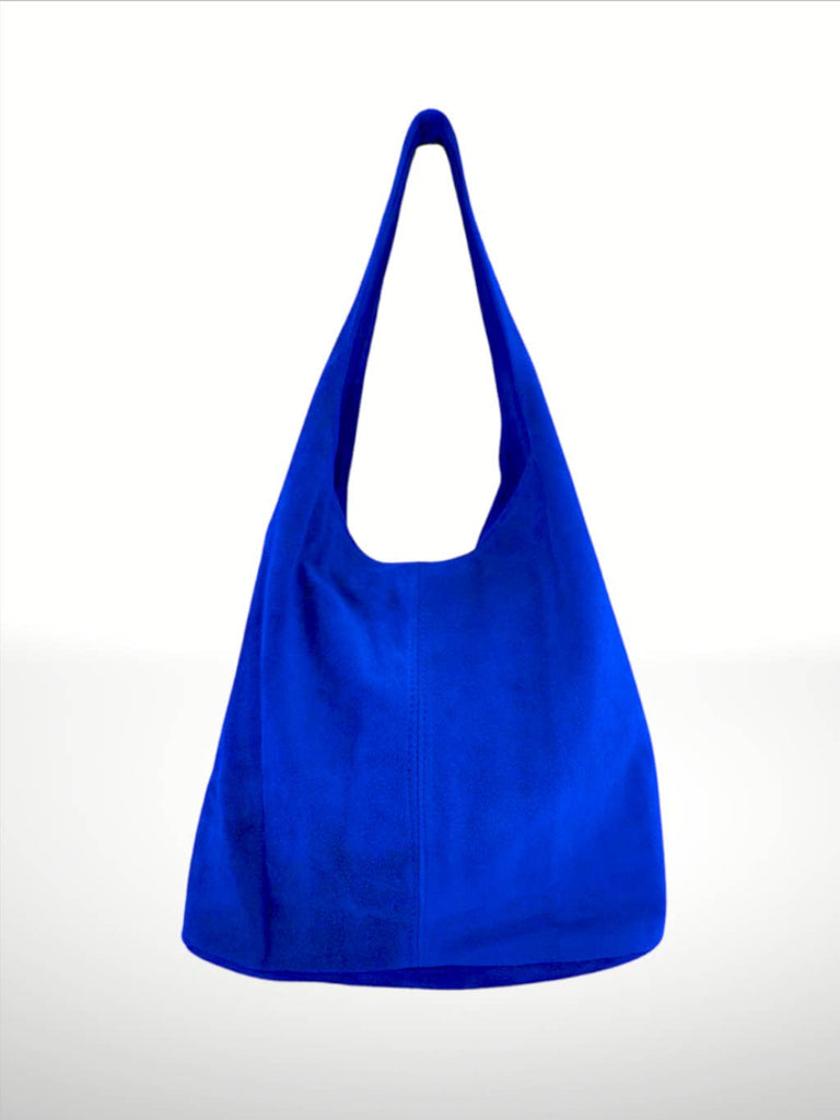 Suede Leather Bag: Leather