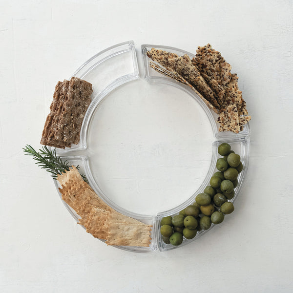 Glass Appetizer Dishes - set of 4