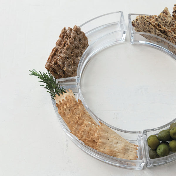 Glass Appetizer Dishes - set of 4