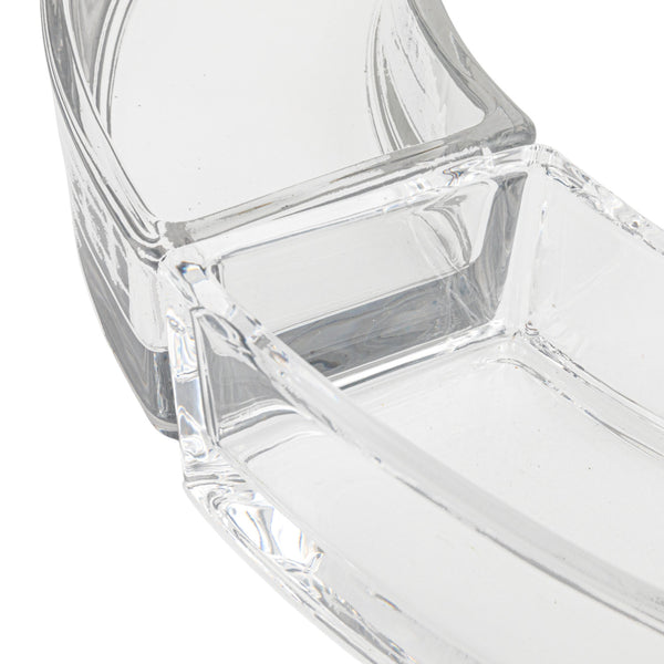Glass Appetizer Dishes - set of 4