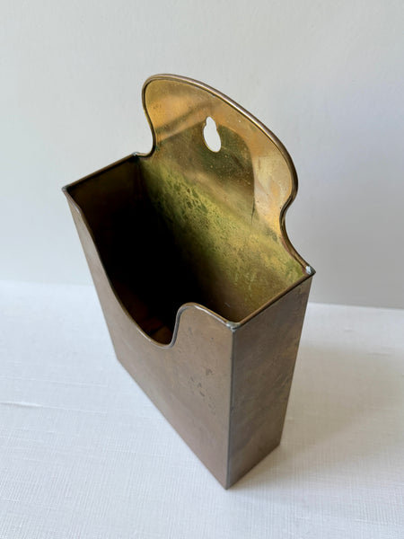 Brass Wall Pocket (MIM)