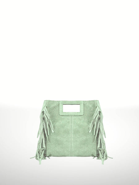 Venas ²¹ suede leather handbag: Leather