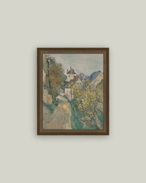 The House of Dr Gachet Framed Antique Art: 8x10