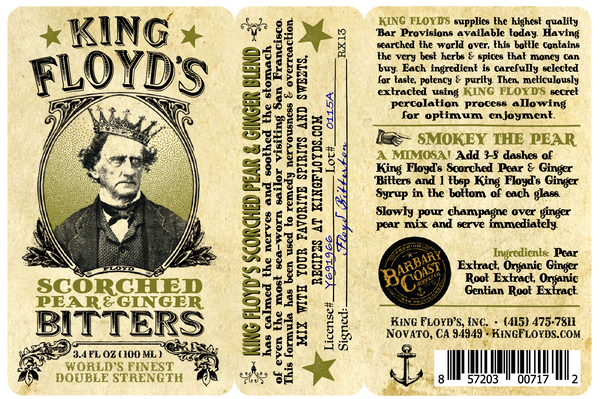 KING FLOYD'S Scorched Pear and Ginger