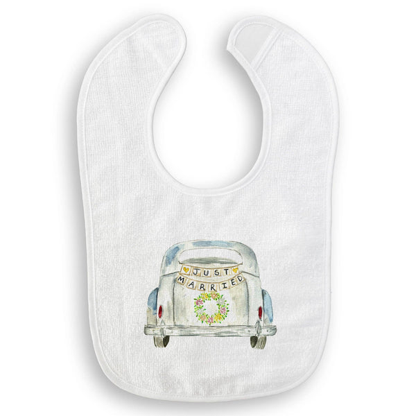 Just Married Car Tea Towel