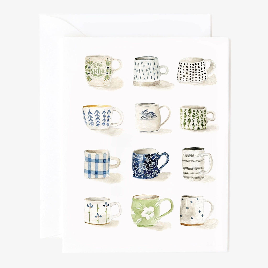 Mugs notecard: Set of 8