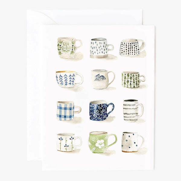 Mugs notecard: Set of 8