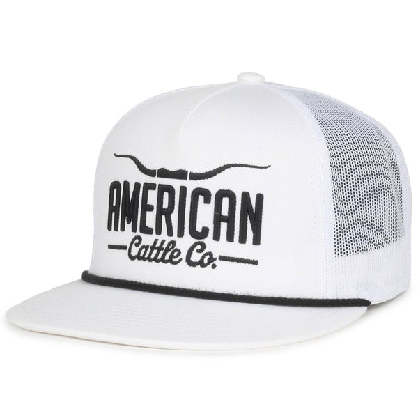 Longhorn Hat: Gray/White