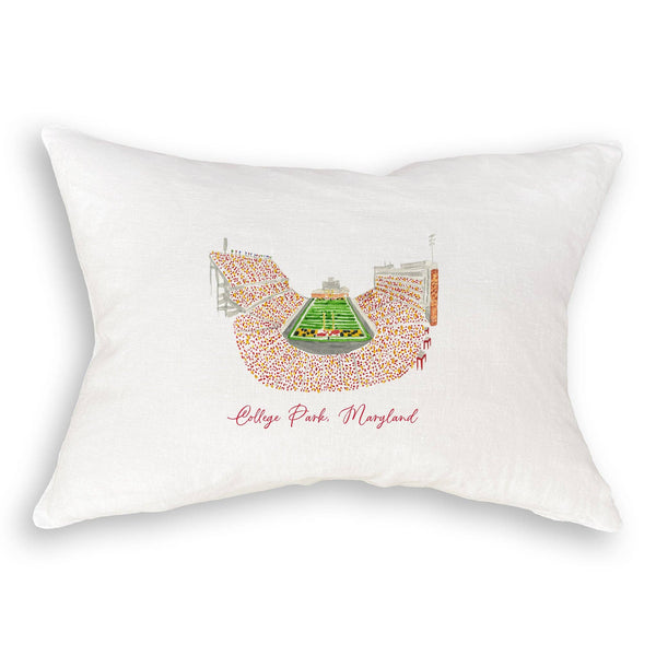 University of Maryland Football Stadium Dishtowel / Keep Words / -