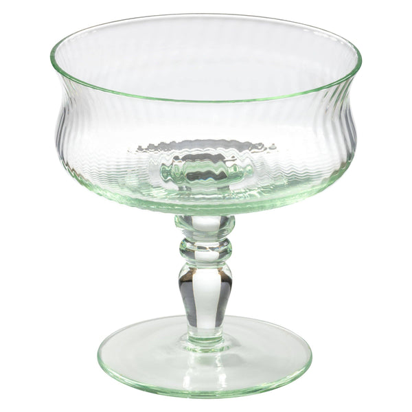 Vintage Coupe Glass: Mint
