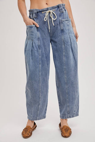 Barrel Jeans - Light Wash