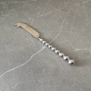 Beaded Aluminum Cheese Knife